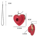 Colar Coração Vibrador com Pulsações YOUVIBE Vipmix - Imagem 4