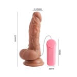 Pênis Realístico Lilo Vibrador Multivelocidade Vipmix - Imagem 3
