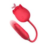 Vibrador em Formato de Rosa Sophie – Estímulo Completo - Imagem 2