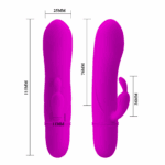 Vibrador Pretty Love Caesar com Estimulador de Clítoris - Imagem 2