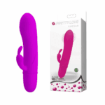 Vibrador Pretty Love Caesar com Estimulador de Clítoris